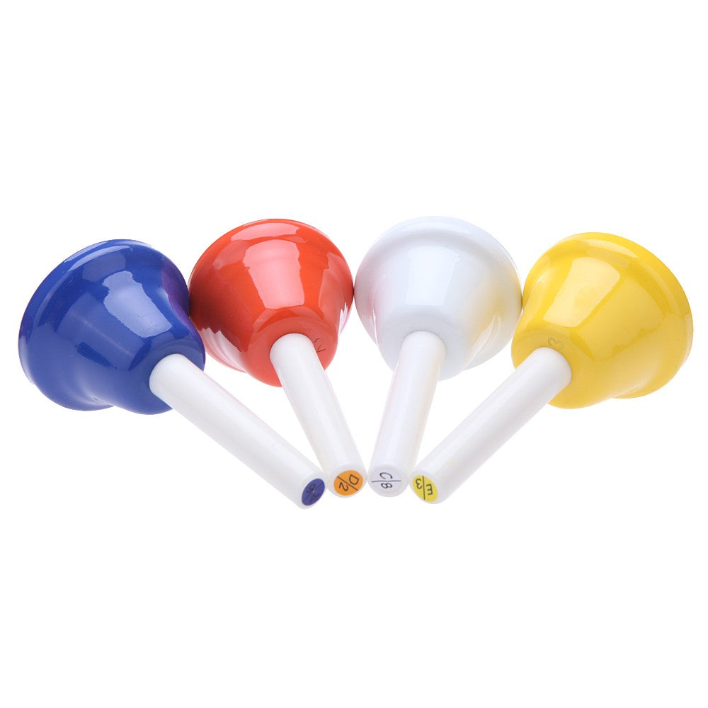 Colorful Hand Percussion Toy Kit 8 Note Tones Bell For Kids Toddler Gift Percussion Instrument Children Musical Toys-ebowsos