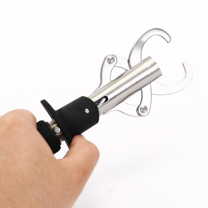 Control Fish Clamp Device Lures Stainless Steel Fishing Lip Gripper Holder Grabber Pliers Fishing Tool Tackle Accessories-ebowsos