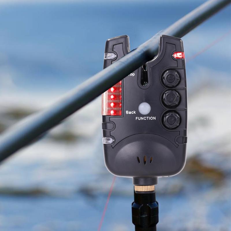 Convenient Fishing Bite Alarm High-quality Adjustable Tone Volume Sensitivity Carp Fishing Tackle Accessories 120x55x40mm-ebowsos