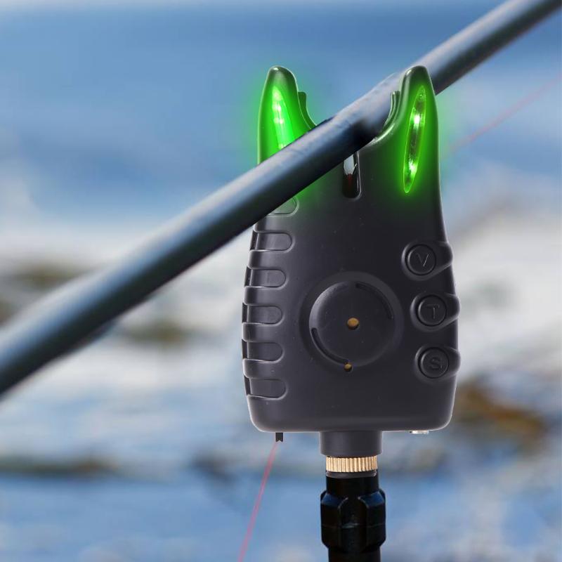 Convenient Fishing Bite Alarm High-quality Adjustable Tone Volume Sensitivity Carp Fishing Tackle Accessories 90x40x40mm-ebowsos