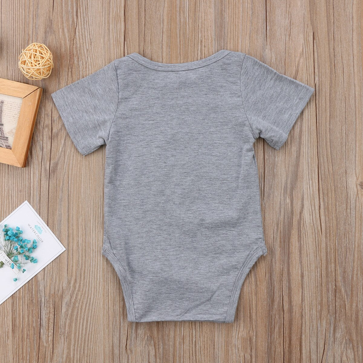 Cotton Newborn Baby Boys Girls Outfits Casual  Long Sleeve Bodysuit Jumpsuit Clothes - ebowsos