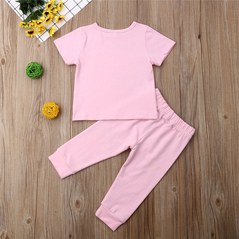 Cotton Toddler Kid Baby Boy Easter Clothes T-Shirt Tops+Long Leggings Outfit Set - ebowsos