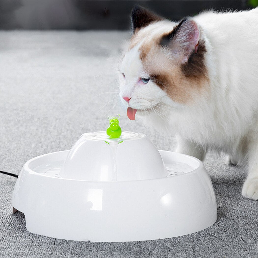 Creative Pet Fountain Electronic Automatic Water Feeder Pet Automatic Water Dispenser Feeder For Dog Cat Pet Feeding Supplies-ebowsos