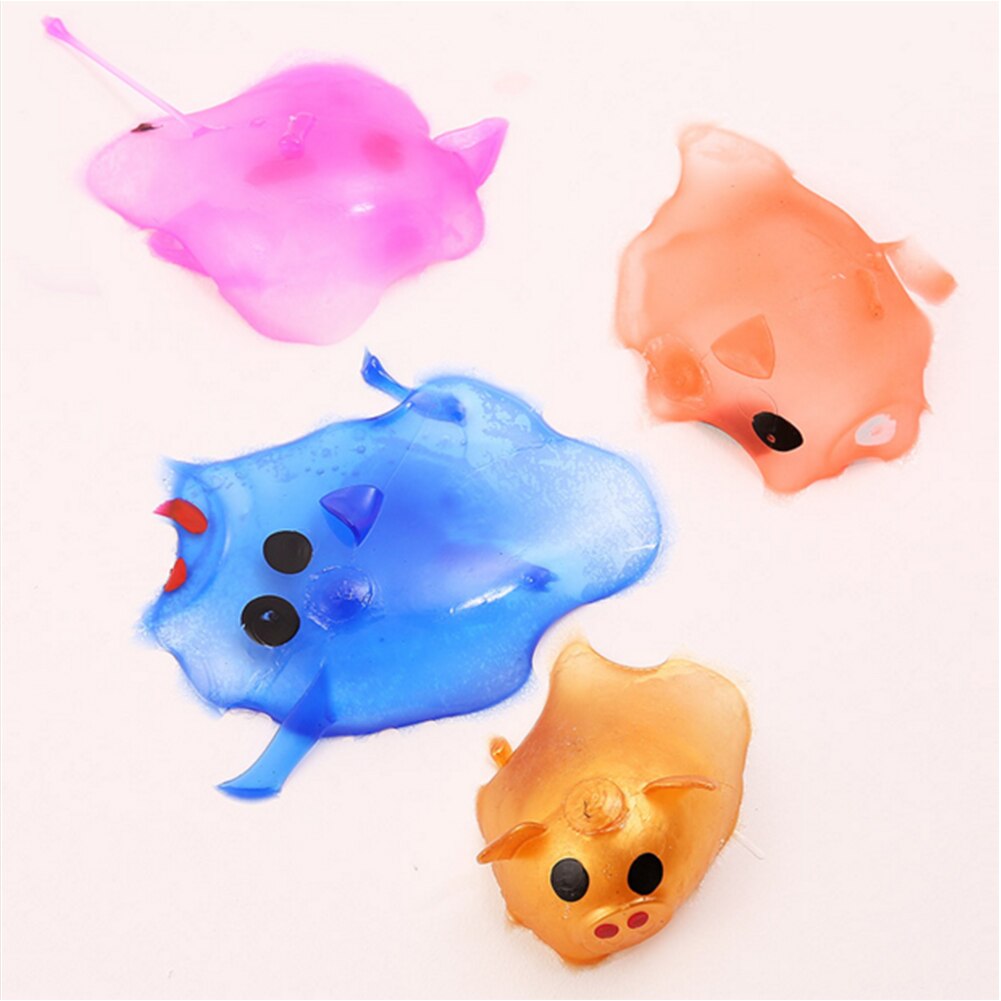 Cute Anti Stress Decompression Splat Ball Vent Toy Venting Ball Sticky Smash Water Ball Anti stress Goods Pig Toys Drop Shipping-ebowsos