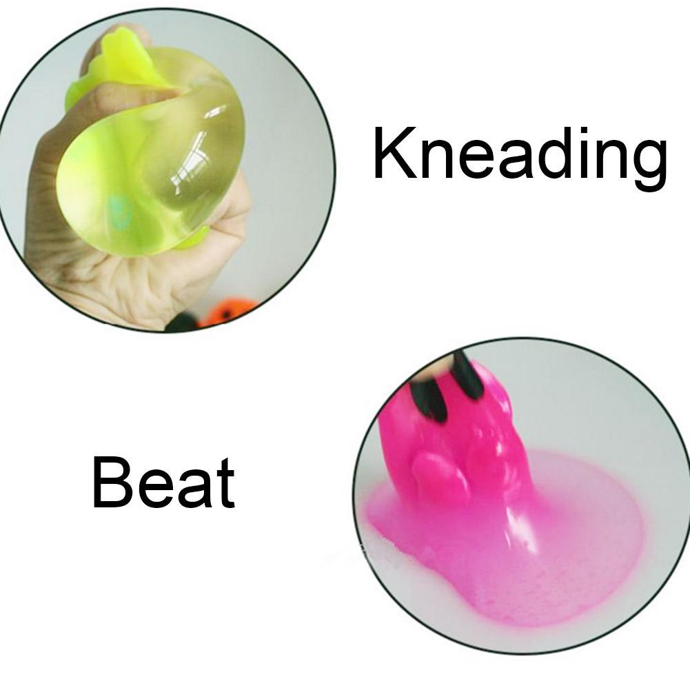 Cute Anti Stress Decompression Splat Ball Vent Toy Venting Ball Sticky Smash Water Ball Anti stress Goods Pig Toys Drop Shipping-ebowsos