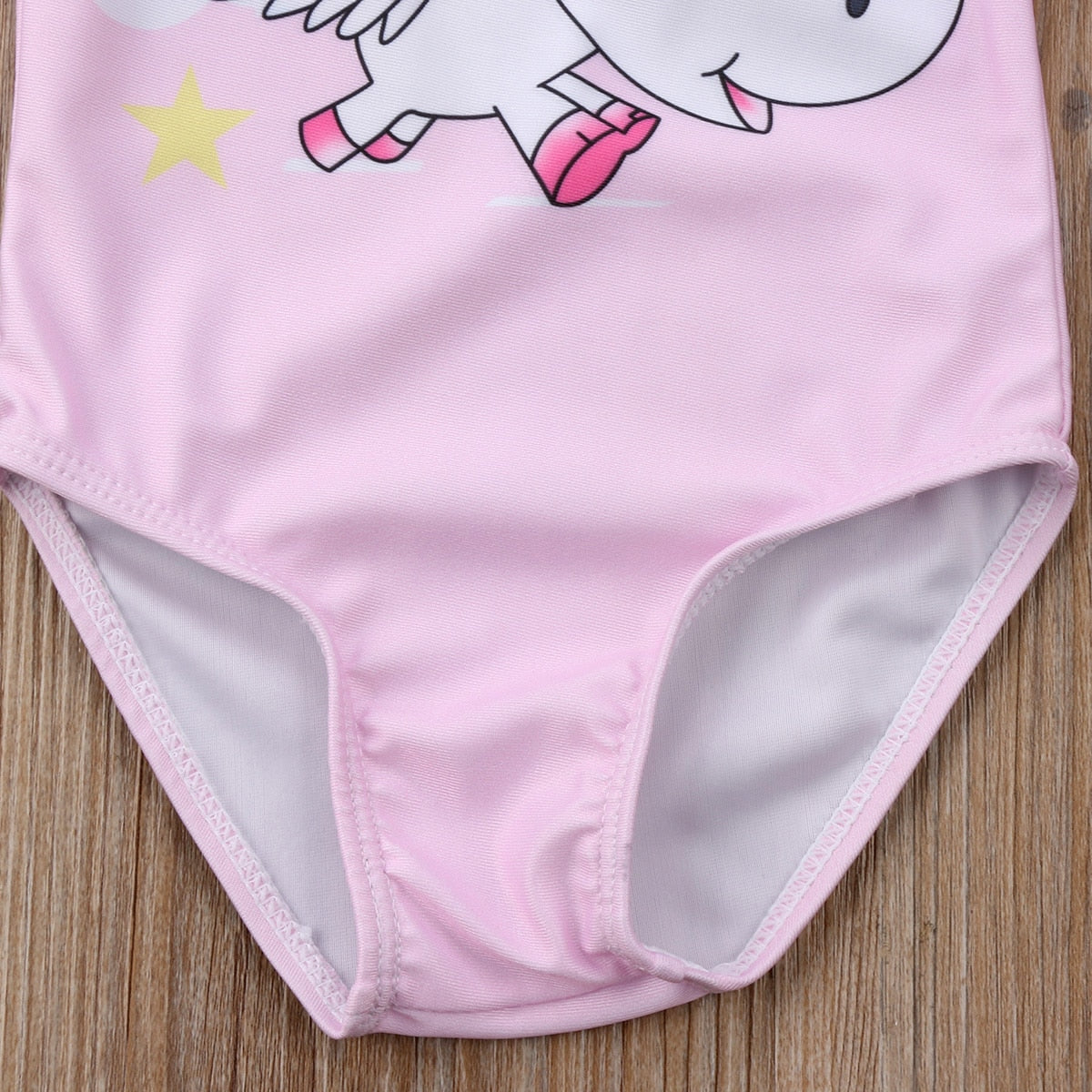 Cute Baby Unicorn Swimsuit Sleeveless Backless Beachwear Jumpsuit One Pieces Bathing Suit Sunsuit - ebowsos