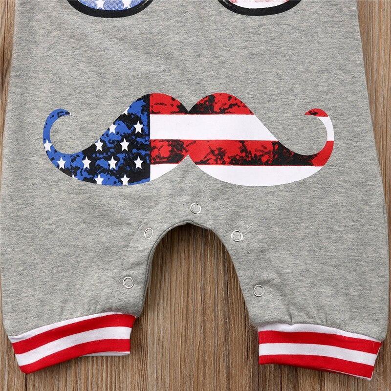 Cute Cartoon Print Summer Infant Playsuit Clothes Newborn Kids Baby Boy Cotton Sleeveless Romper Jumpsuit Outfits Clothes - ebowsos