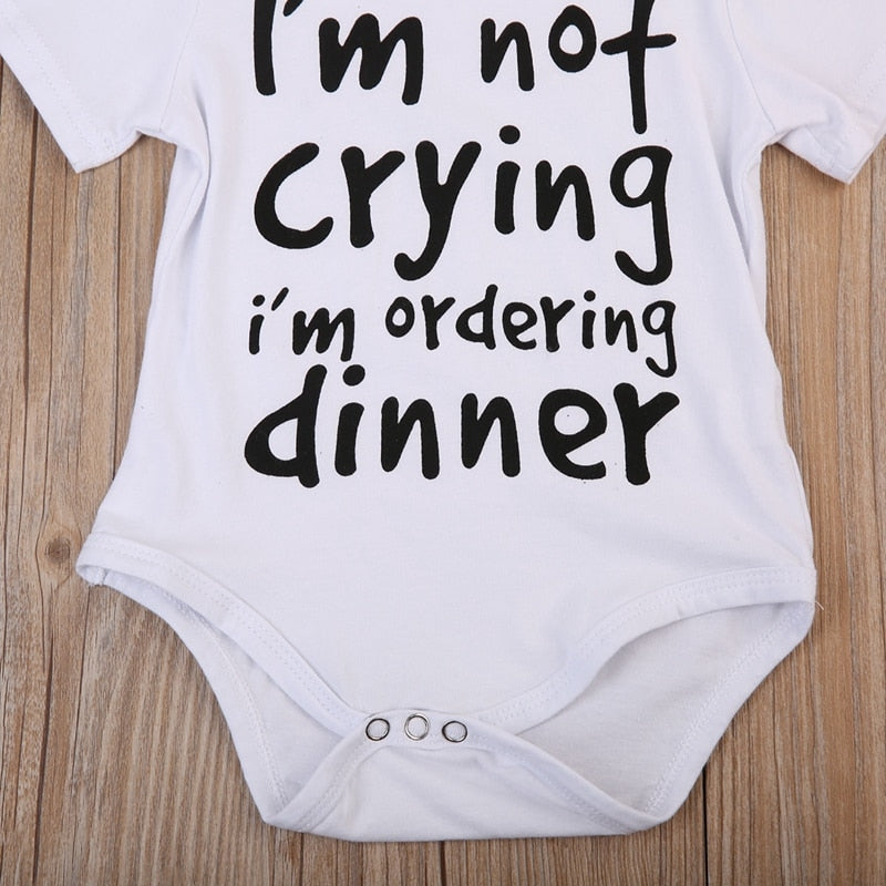 Cute Letter Summer Children Jumpsuit Toddler Infant Newborn Baby Boy Bodysuit Girl Outfit Clothes - ebowsos