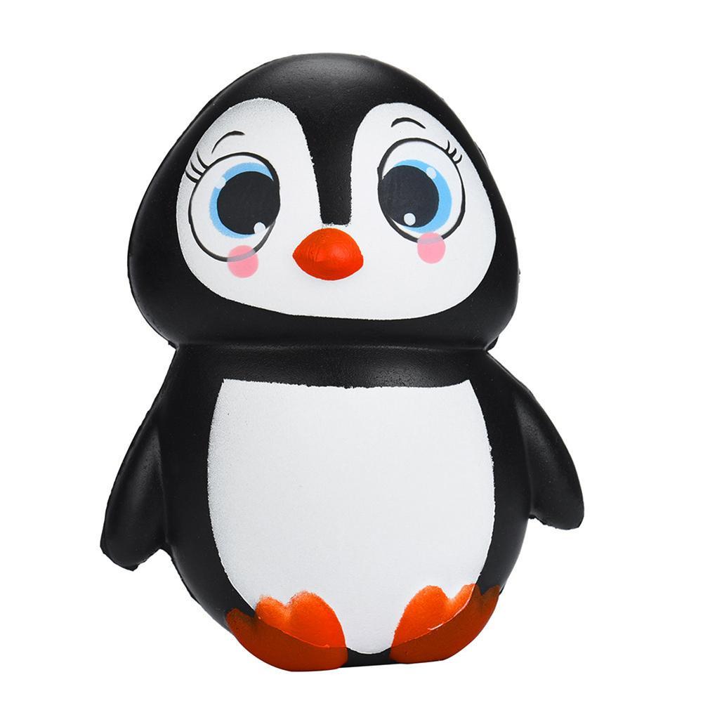 Cute Mochi Squeeze Penguins Toy Squeeze Slow Rising Healing Stress Fun Kids Toy Kawaii kids Adult Toy Anti-Stress Decoration-ebowsos