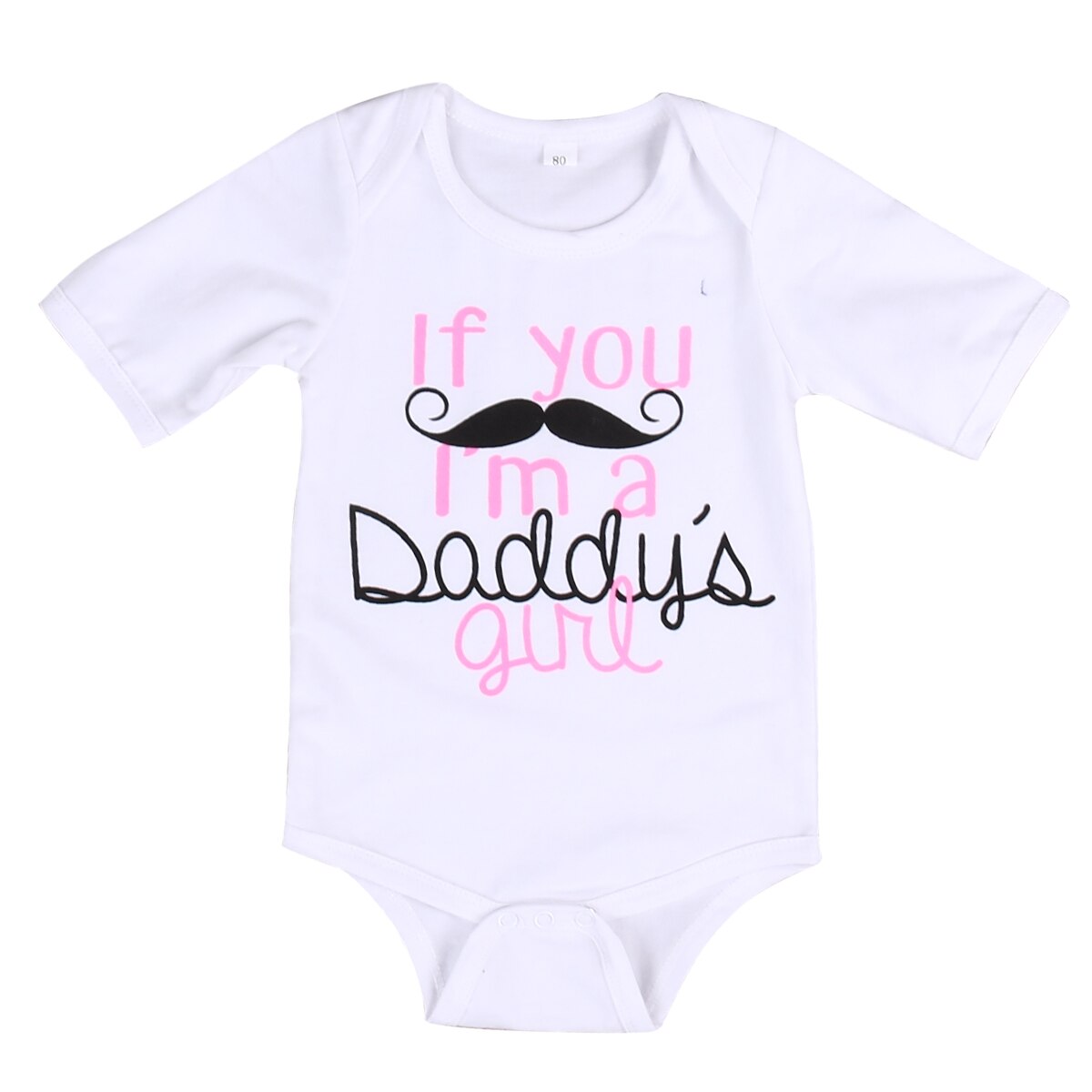 Cute Newborn Baby Boy Girl Kids Cotton Outfits Jumpsuit Bodysuit Clothes - ebowsos