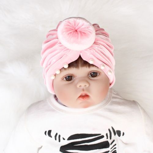 Cute Newborn Baby Infant Girl Toddler Comfy Bowknot Hospital Cap Beanie Hat - ebowsos