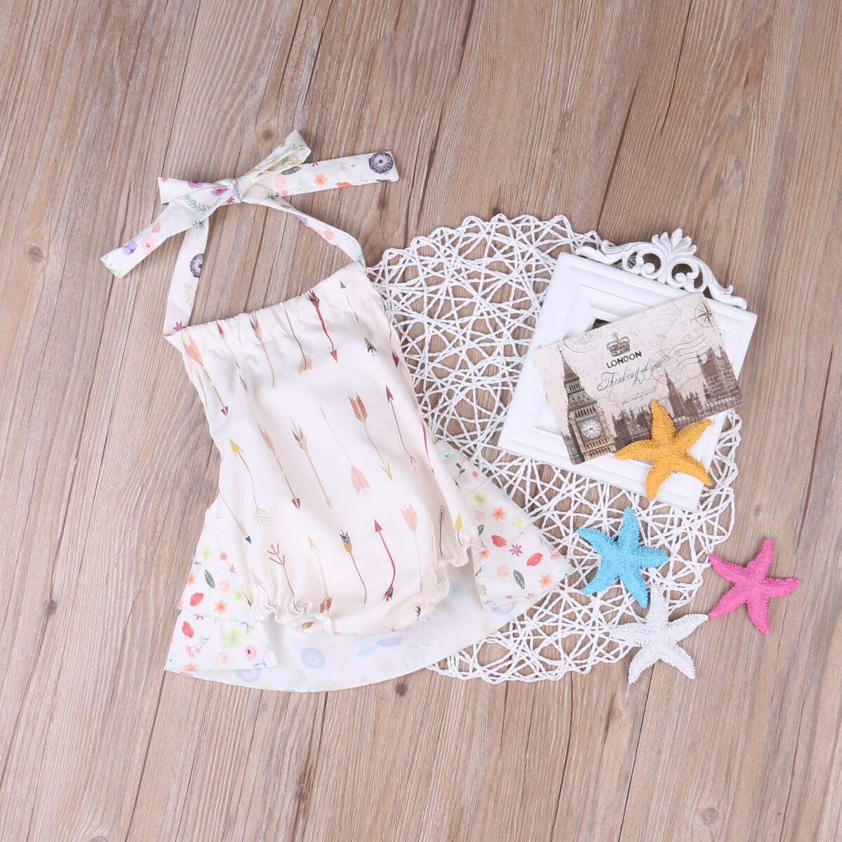 Cute Newborn Infant Baby Girls Bodysuit  Jumpsuit  Outfits Clothes 0-24M - ebowsos