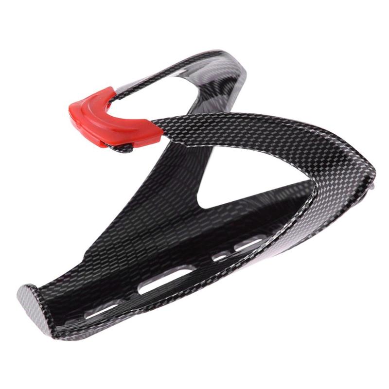 Cycle Water Bottle Holder Bicycle Bike V Shape Water Bottle Holder Carbon Fiber Cycling Drink Water Bottle Holder Rack Cage-ebowsos