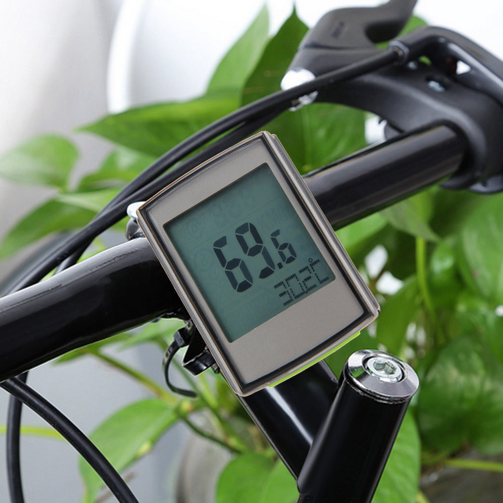 Cycling Computer With Cadence & Heart Rate Monitor Wireless Odometer Speedo-ebowsos