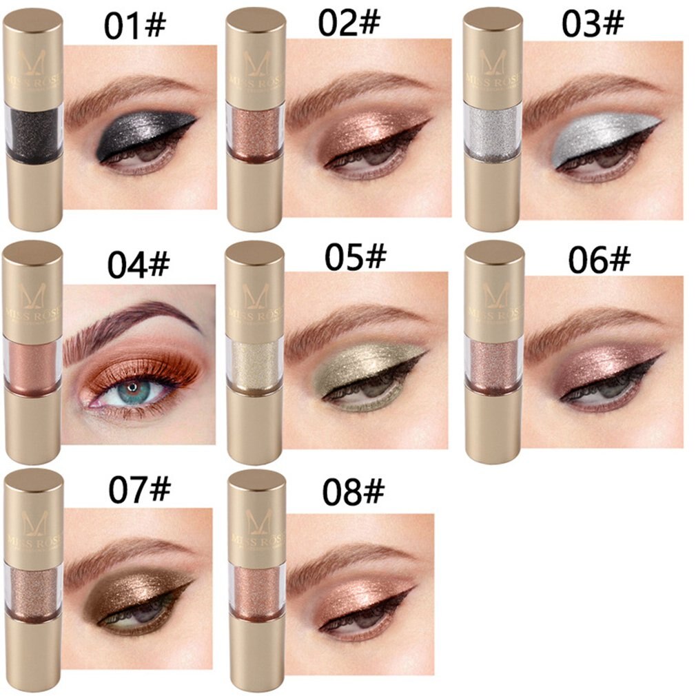 Cylindrical Jin Cong Eye Shadow Pearl Liquid Eyeshadow Bright Eye shadows Liquid - ebowsos