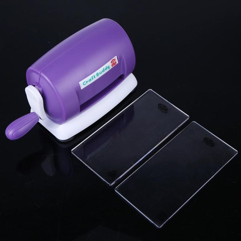 DIY Dies Embossing Machine Scrapbooking Cutter Dies Machine Paper Card Making Craft Tool Die-Cut Green White Pink Purple Blue - ebowsos