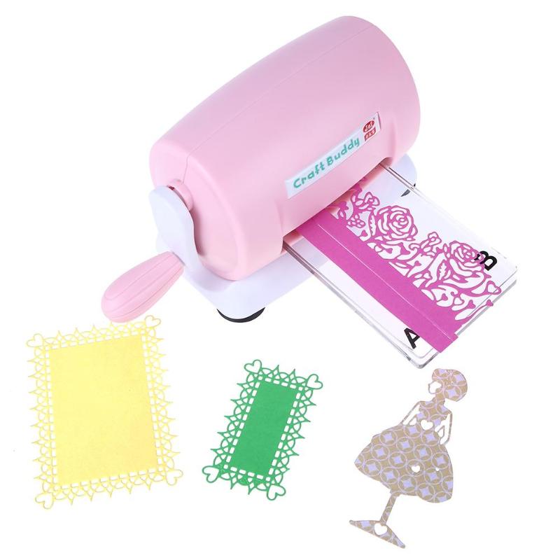 DIY Plastic Paper Cutting Embossing Machine Craft Scrapbook Album Cutter - ebowsos