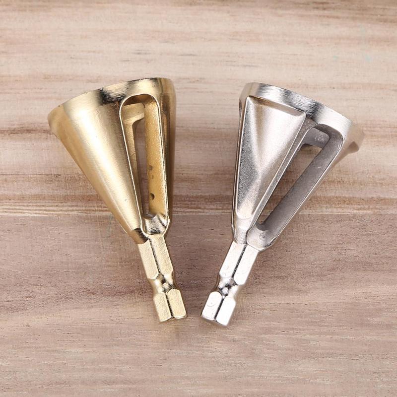 Deburring External Chamfer Tool Stainless Steel Metal Remove Burr Tools Drill Bit for Wood Metal Quick Change Metalworking Tools - ebowsos