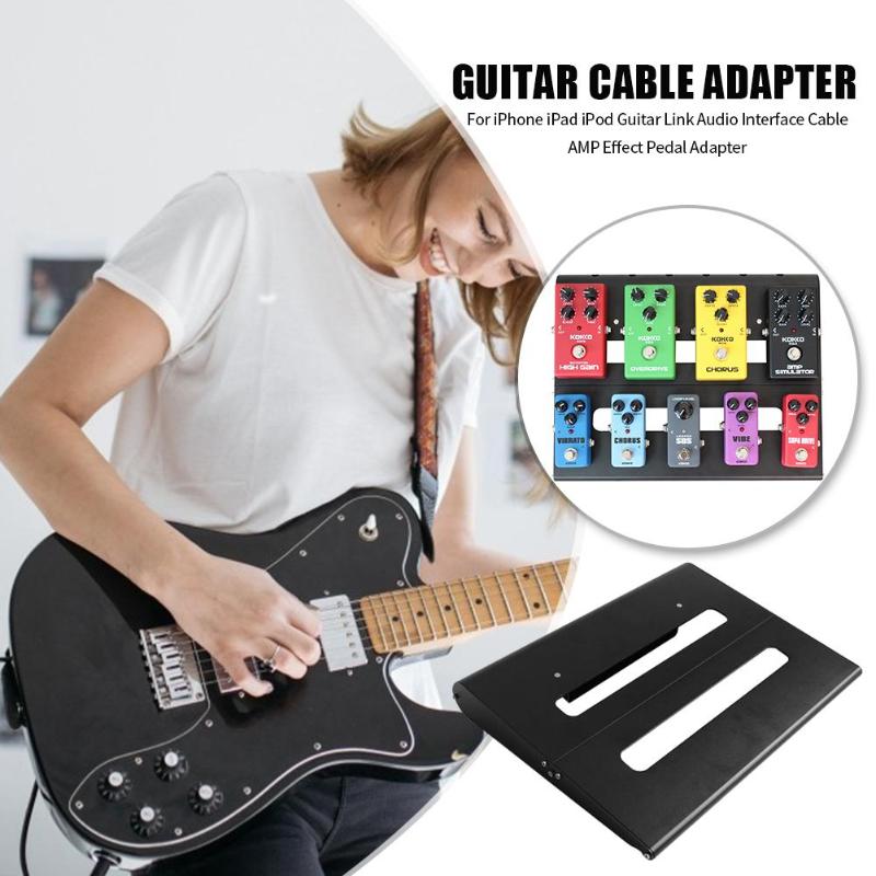 Detachable Guitar Pedal Board Guitar Effects Board Musical Instrument Tool Elaborate Manufacture Prolonged Durable-ebowsos