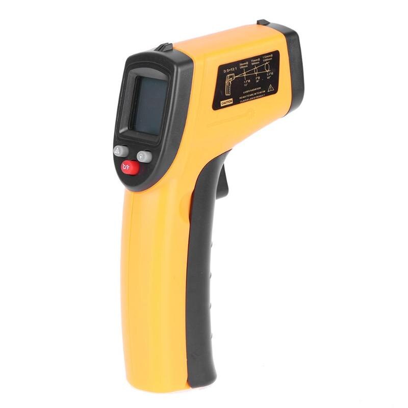 Digital GM320 Infrared Thermometer Non Contact Pyrometer IR Laser Point Gun with Backlight -50~380degree For Industial Use Hot - ebowsos