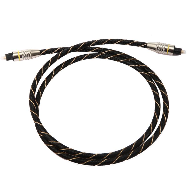 Digital Optical Audio Cable Fiber Toslink Male Optic Cable OD6.0 Toslink Male to Toslink Male for SOUND BAR BluRay Player CD DVD - ebowsos