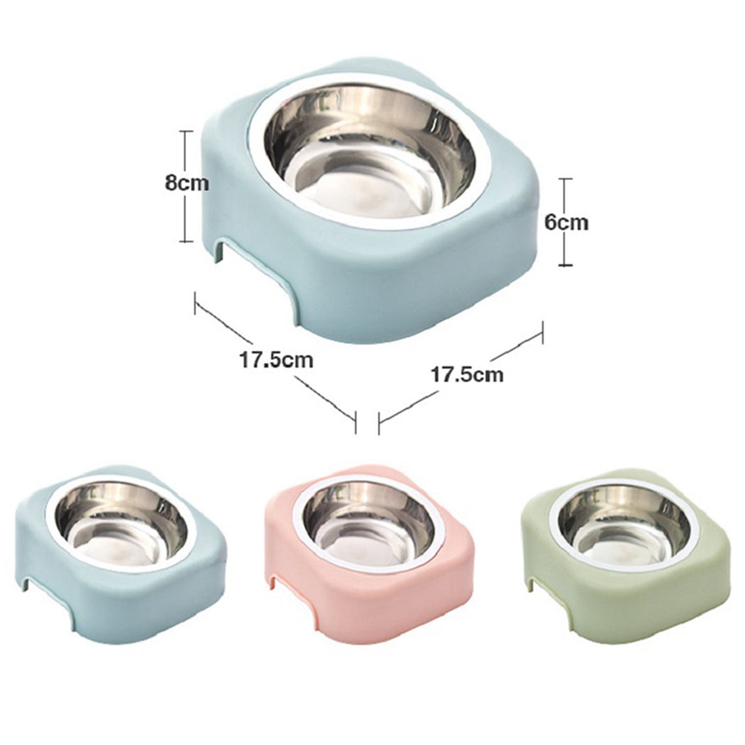 Dog Bowl Travel Pet Dry Food Bowls For Cats Dogs Pink Dog Bowls Outdoor Drinking Water Pet Dog Stainless Steel Cat Food Dish-ebowsos