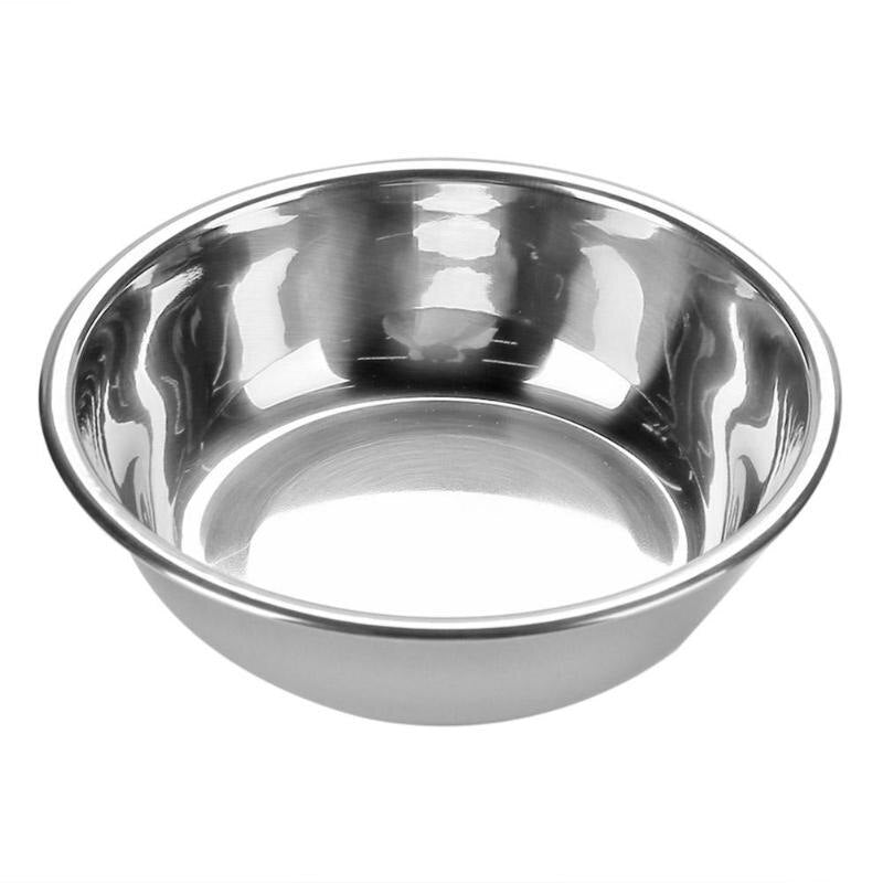 Dog Cat Drinking Bowl Petal Shaped Stainless Steel Portable Security Flower Design Easy to Clean Single Bowl Pet Water Feeder - ebowsos