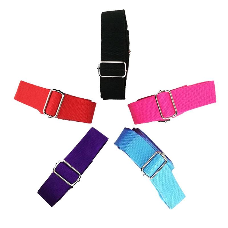 Door Adjustable Sports Yoga Ballet Band Dance Gymnastic Exercise Rope Soft Tension Stretching Strap Leg Stretcher Belt bag-ebowsos