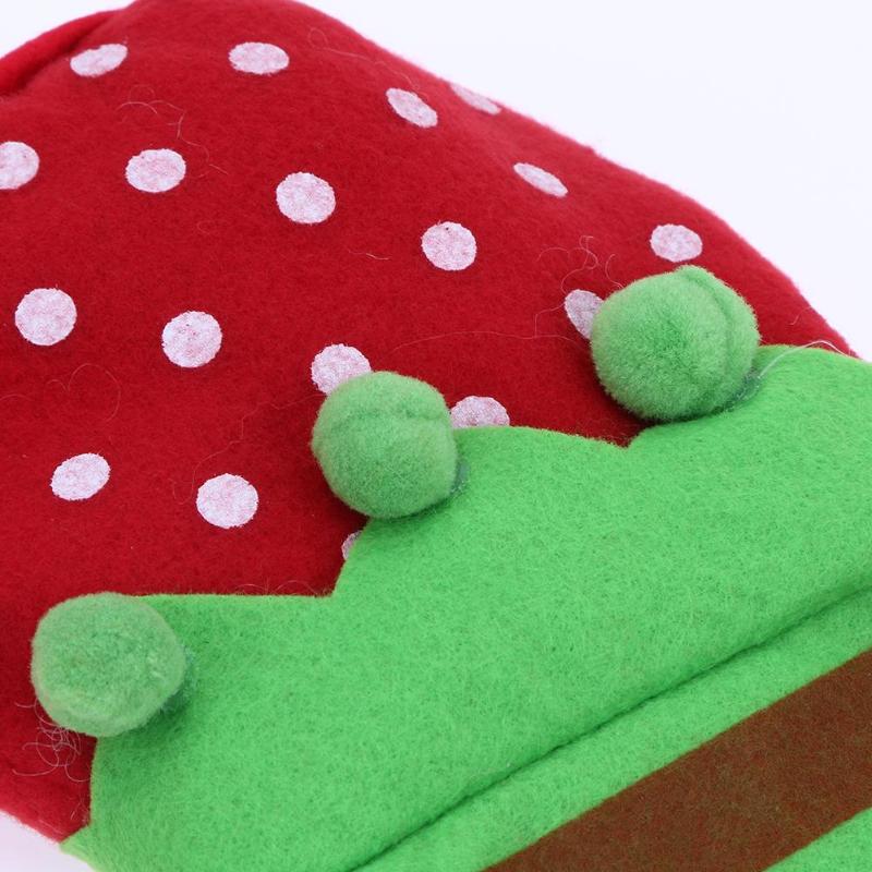 Dot Elf Christmas Gift Cloth Decorations Candy Bag - ebowsos