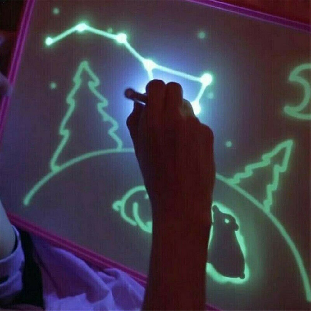 Draw With Light Fun And Developing Drawing Board Kids Educational Gift Toy-ebowsos