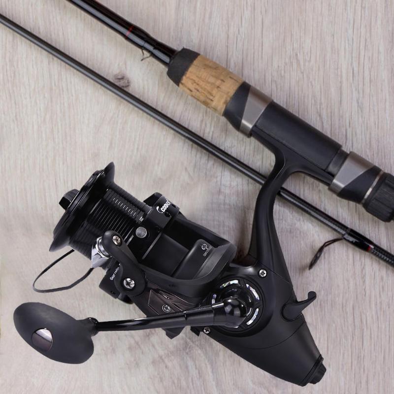 Dual-unloading Full Metal Fishing Vessel Front Rear Brake Spinning Wheel-ebowsos