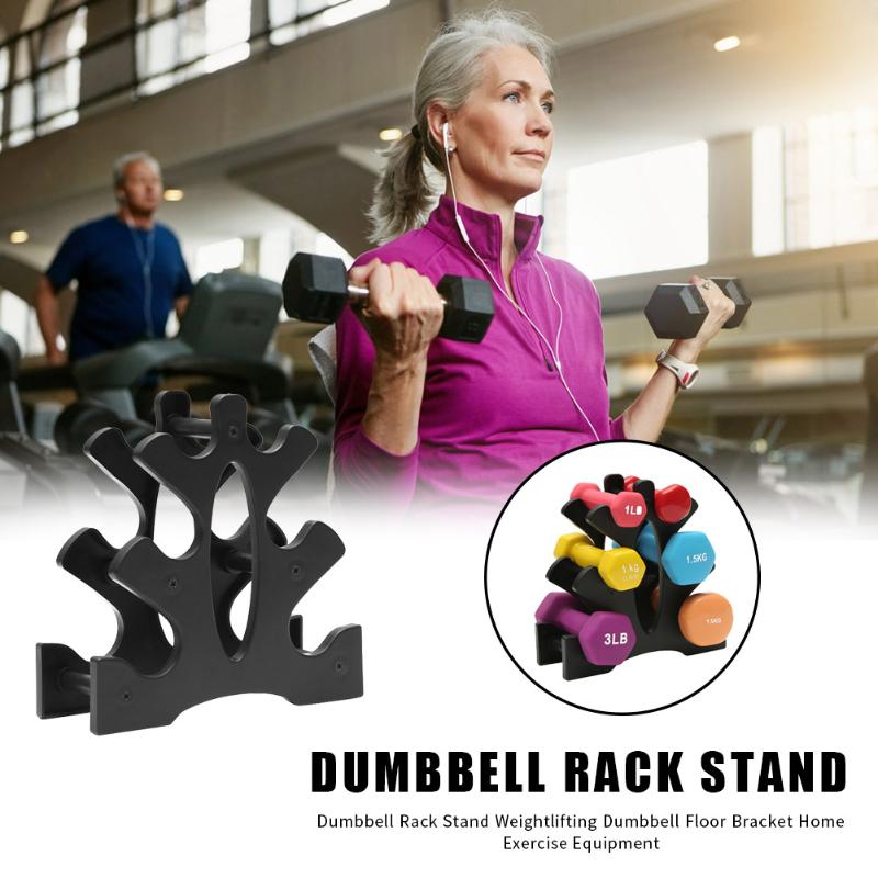 Dumbbell Rack Stand Weightlifting Dumbbell Floor Bracket Home Support Weight Holder Exercise Equipment Tool Supplies-ebowsos