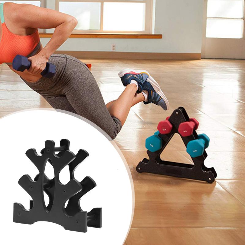 Dumbbell Rack Stand Weightlifting Dumbbell Floor Bracket Home Support Weight Holder Exercise Equipment Tool Supplies-ebowsos