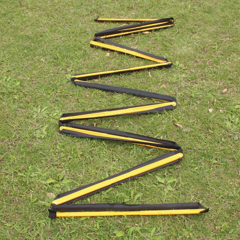 Durable Agility Ladder Wear-resistant 6 8 Rung Agility Ladder Soccer Speed Ladder Training Stairs Fitness Equipment-ebowsos