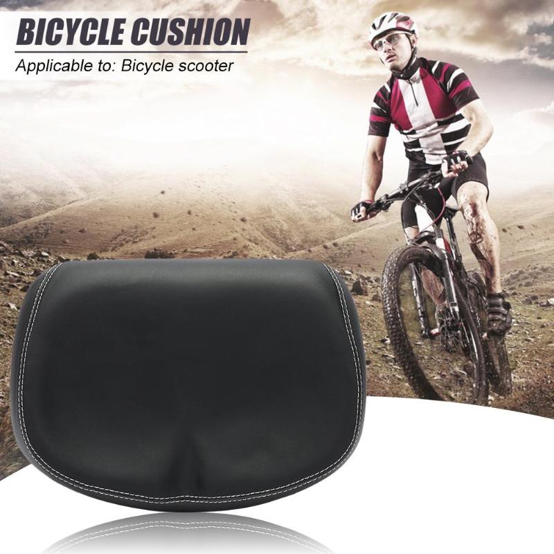 Durable Bicycle Saddle Delicate Design Bike Widened Seat Saddle PU Leather MTB Bike No Nose Cushion Cycling Equipment-ebowsos