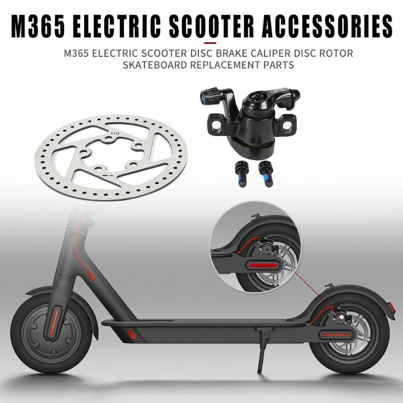 Durable Disc Rotor Skillful Manufacture M365 Electric Scooter Accessories Iron Disc Brake Calipers Skateboard Disc Rotor-ebowsos