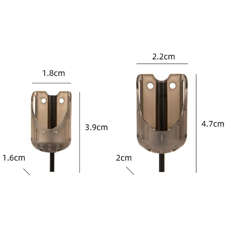 Durable Fishing Feeder Multi-function 1/8pcs Fishing Bait Feeder Open End Bait Holder Carp Fishing Tackle Accessories-ebowsos