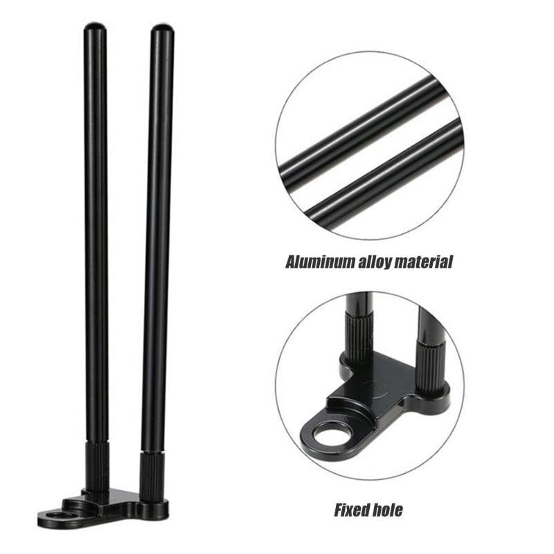 Durable Fishing Snap Bars Ears Classic Delicate 3/4x Aluminum Windproof Carp Fishing Snag Bar Ears for Bite Alarm Fishing Tackl-ebowsos