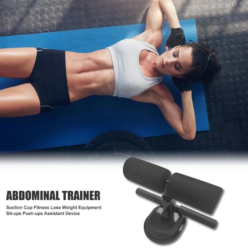 Durable Fitness Abdominal Curl Device Lose Weight Gym Body Equipment Fitness Workout Sit-ups Push-ups Assistant Device-ebowsos