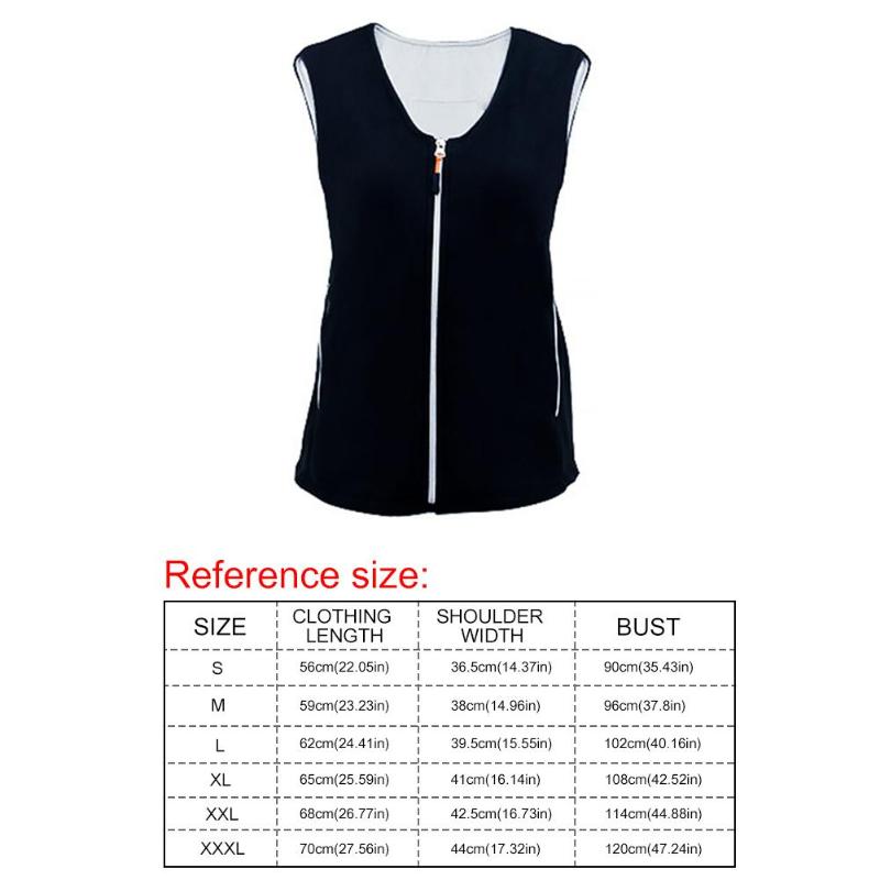 Durable Hiking Vests Portable Delicate Design USB Rechargeable Heated Vest V Neck Winter Heating Waistcoat for Outdoor Camping-ebowsos