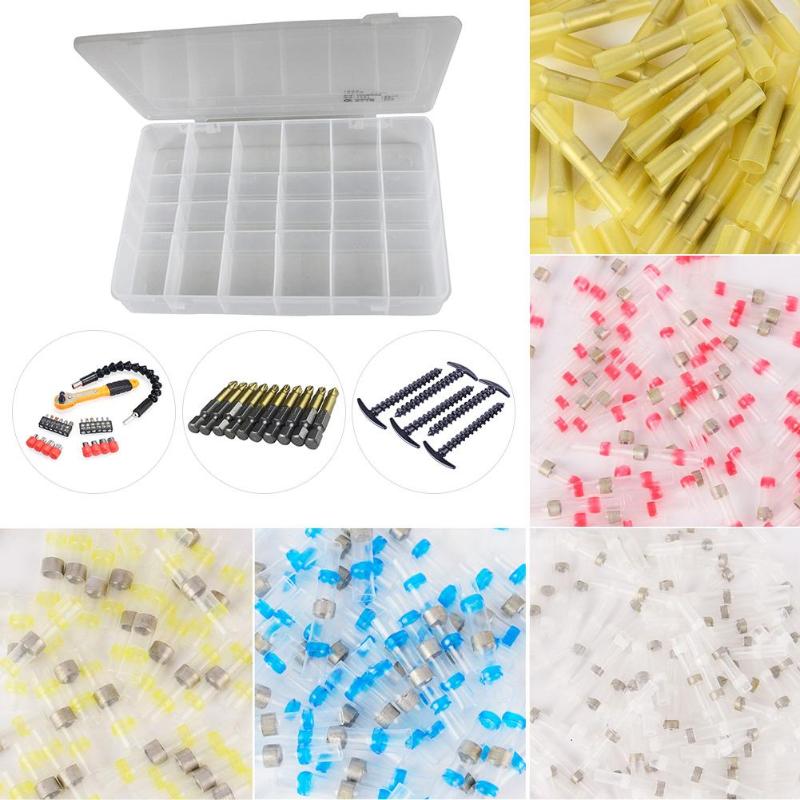 Durable Multi-grid Transparent Component Screw Hardware Tool Storage Box Plastic Case for Bead Rings Jewelry Display Organizer - ebowsos