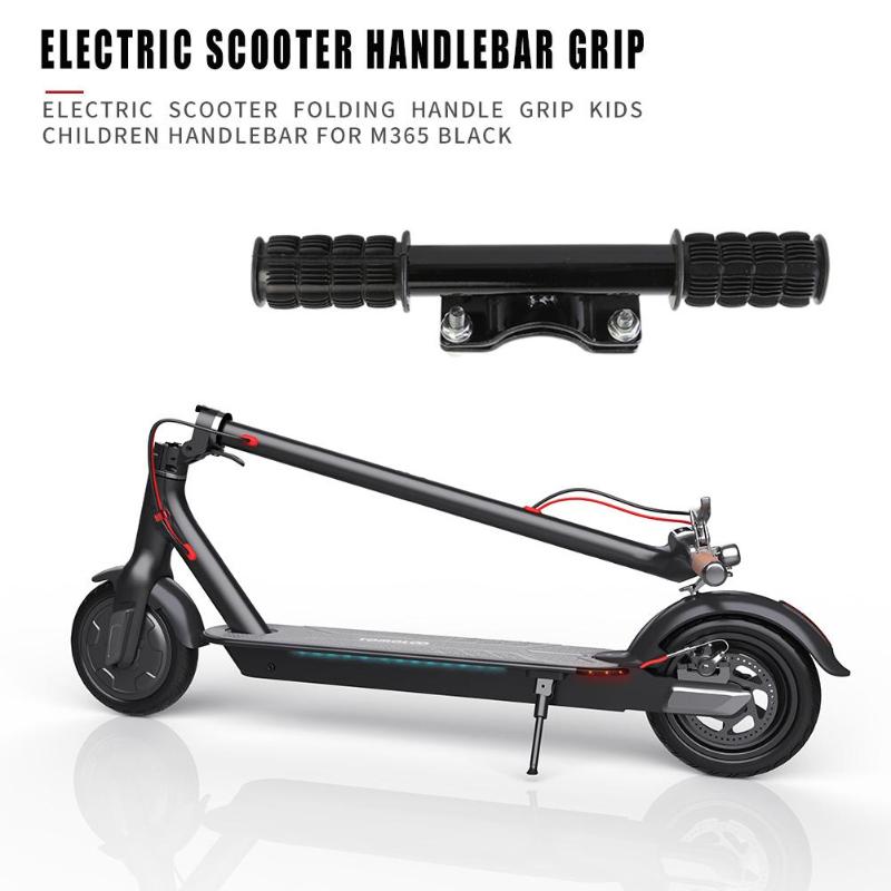 Durable Scooter Child Handle Classic Delicate Electric Scooter Folding Handle Grip Kids Children Handlebar for M365 Black-ebowsos