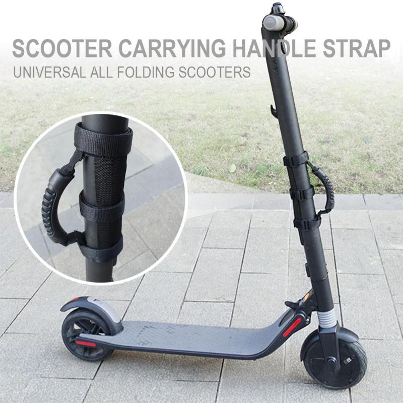 Durable Skateboard Hand Carrying Handle Easy to Install Classic Delicate Strap for M365 Ninebot ES1-ES4 Electric Scooter-ebowsos