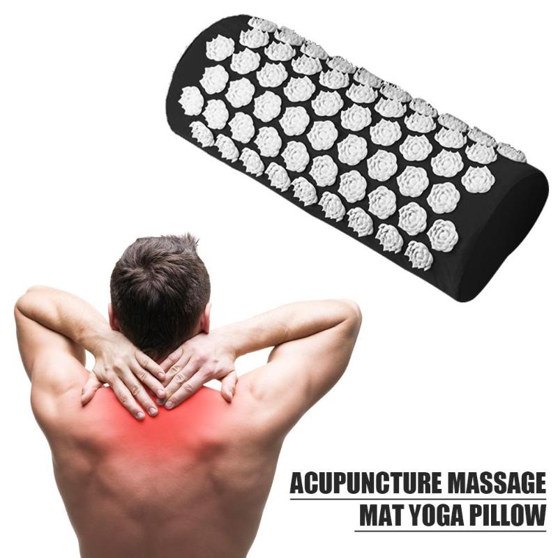 Durable Yoga Mats Classic Delicate Multifunction Lotus Acupressure Massage Yoga Pillow Relieve Stress Neck Cushion-ebowsos