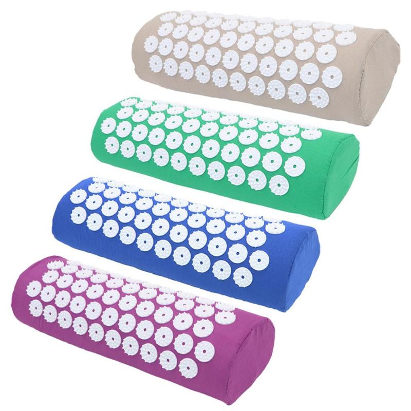 Durable Yoga Mats Skillful Manufacture Lotus Acupressure Massage Pillow Spike Cushion Relieve Stress Pain Yoga Pillow-ebowsos