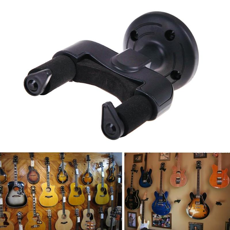 Easy to install Guitar Wall Hanger Holder Stand Rack Hook Mount for All Size Guitars And all other string instruments-ebowsos