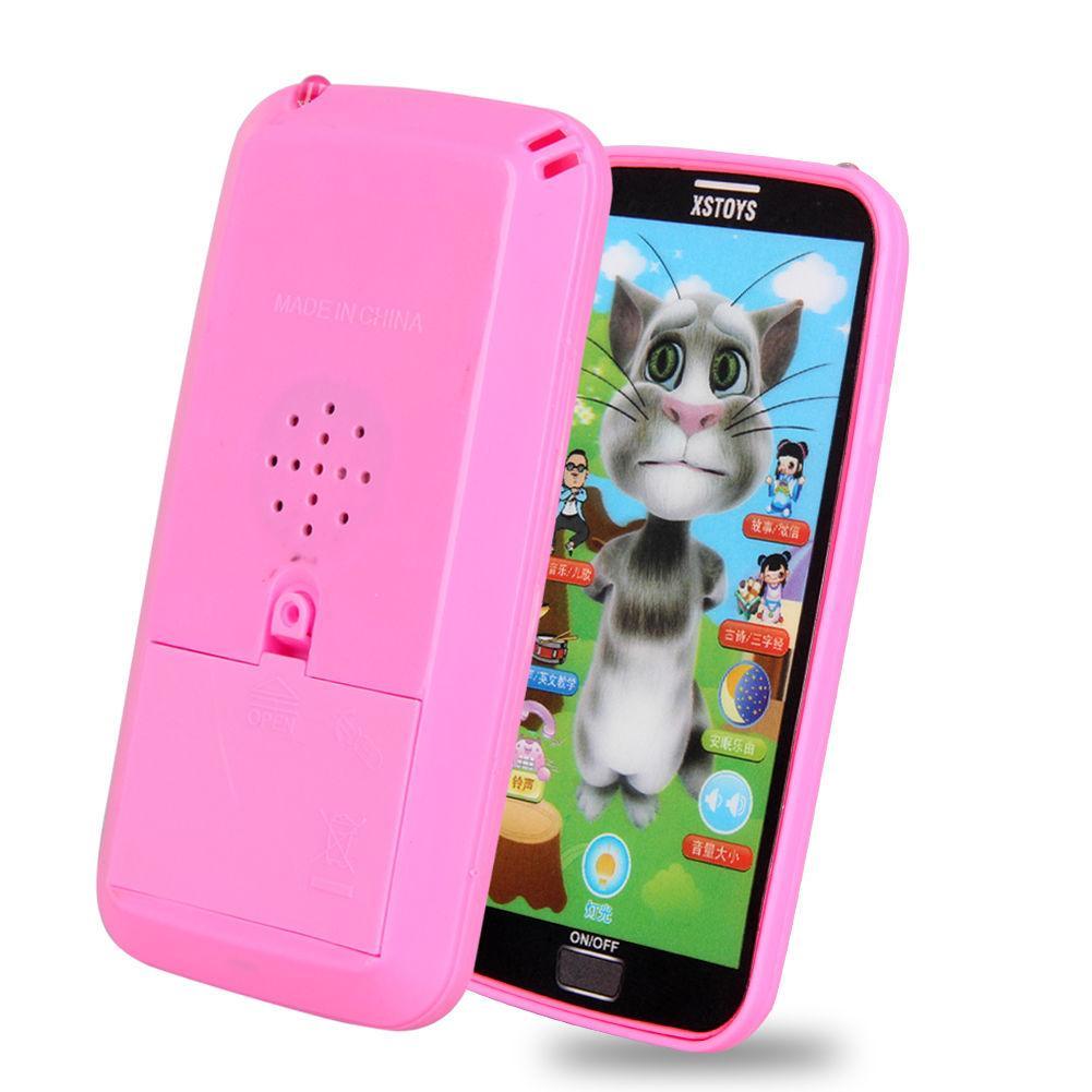 Educational Baby Phone Toy Simulator Music Phone Touch Screen Children Toy Electronic Learning Chinese Language Kids Gift-ebowsos