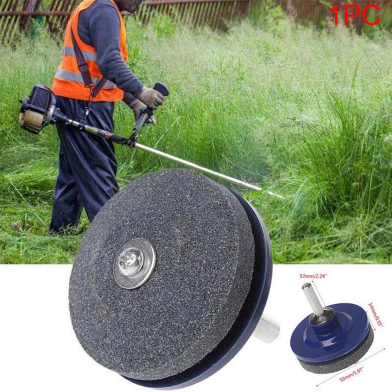 Electric Drill Lawn Mower Grinding Machine Lawnmower Blade Sharpening Tool for Any Electric Drill Mowing Faster Dropshipping - ebowsos