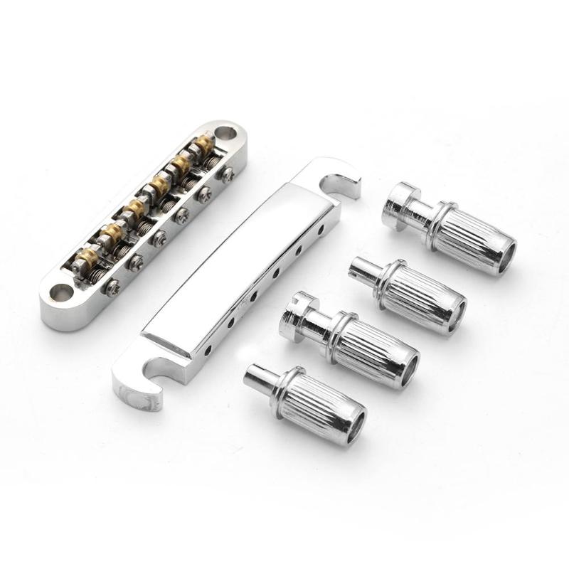 Electric Guitar Bridge Roller Saddle Locking Bridge for Guitar Accessory-ebowsos