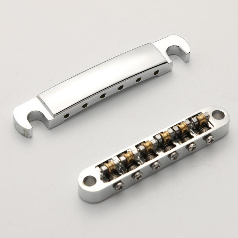 Electric Guitar Bridge Roller Saddle Locking Bridge for Guitar Accessory-ebowsos